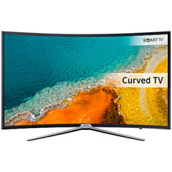 Samsung UE55K6300 Curved LED HD 1080p Smart TV, 55 with Freeview HD, Built-In Wi-Fi & SmartThings Compatibility